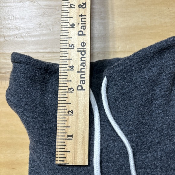 Victoria's Secret Pink Gray Red Logo 1/4‎ Zip Pullover Fleece M/170/96A - Picture 11 of 13